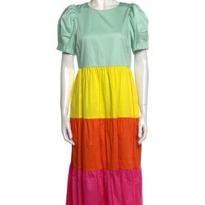 Alice and Olivia colorblock dress 4